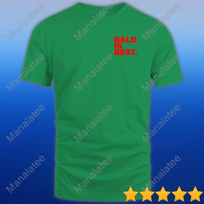 Redmancdesigns Merch Bald Is Best T Shirt Alternative MUFC