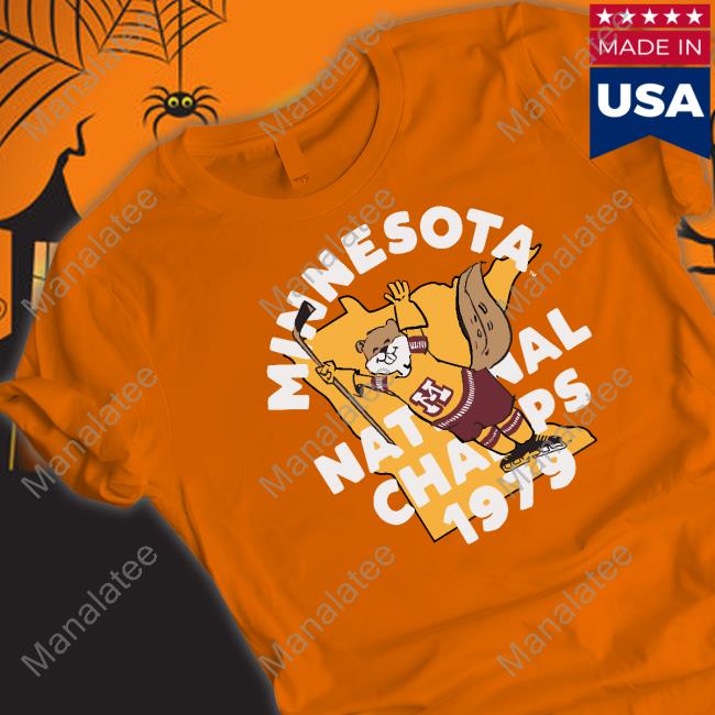 Minnesota 1979 National Champs Hockey Vintage Shirt Homefield Apparel