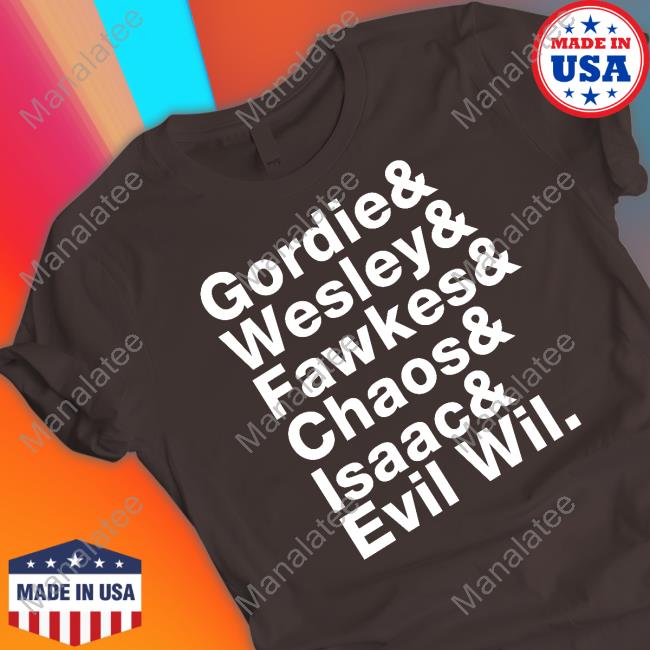 Gordie & Wesley & Fawkes & Chaos & Isaac & Evil Wil Hoodie