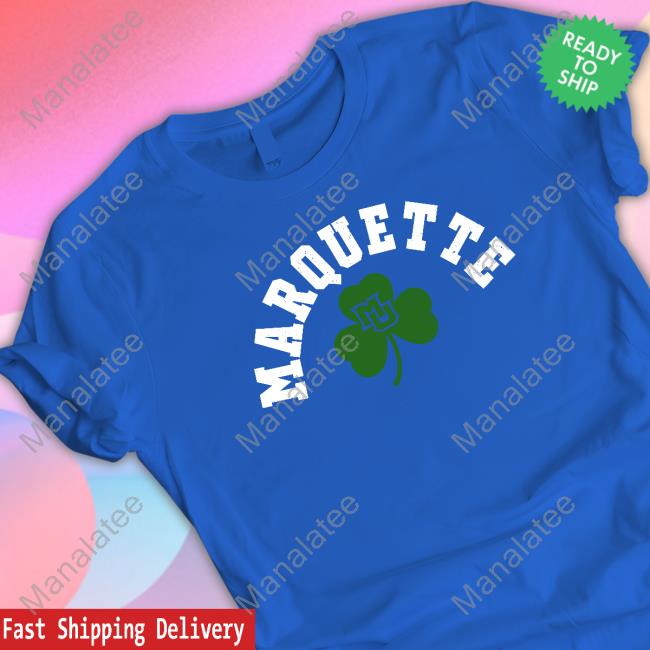 Marquette Spirit Marquette Shamrock Sweatshirt