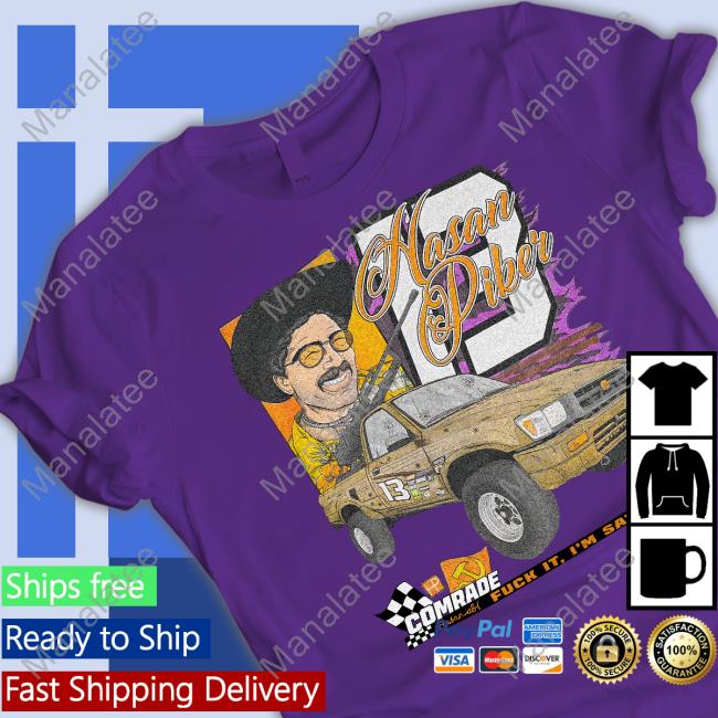 Official Ideologie Shop Merch Hasan Piker Comrade Fuck It I'm Saying It Sweatshirt