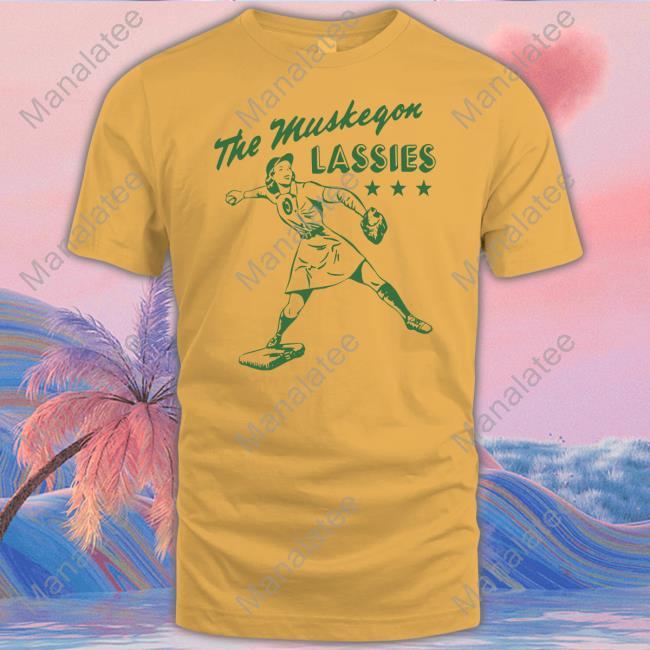 Homage Merch AAGPBL The Muskegon Lassies Long Sleeved T Shirt