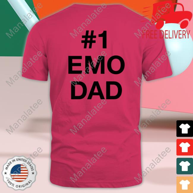 #1 Emo Dad T Shirts