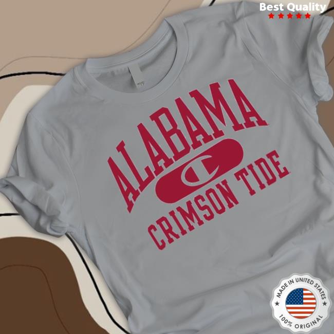 Champion Alabama Crimson Tide Arch Pill T Shirt