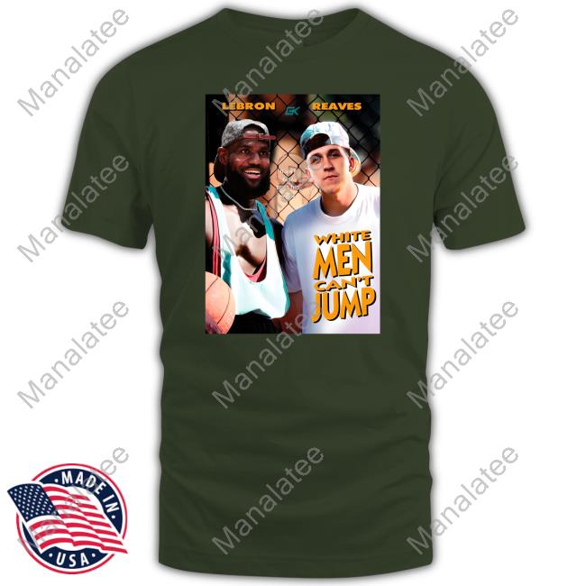 Official Goldenknightgfx Merch White Men Can't Jump Bron Reaves Shirts