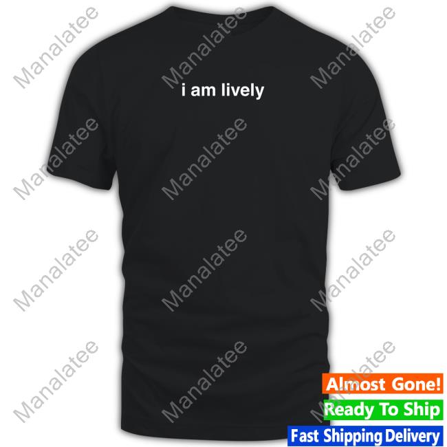 Official Selena Gomez Merch I Am Lively Shirt