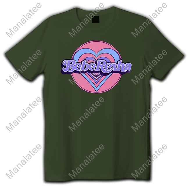 Bebe Rexha Hearts Custom Ringer Shirts