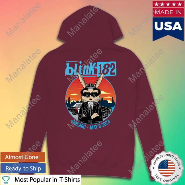 Blink-182 May 6 2023 Chicago Bunny Limited Edition Sweatshirt